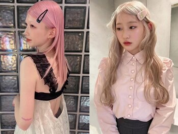 ペレ 梅田(PELE)の写真/最新trendと『可愛い』にこだわる実力派集団！[梅田/大阪/ブリーチ/ダブルカラー/インナーカラー/学割U24]