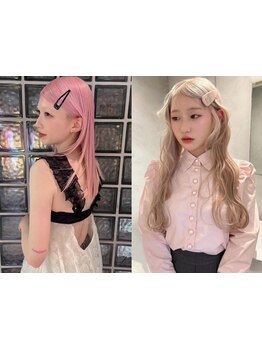 最新trendと『可愛い』にこだわる実力派集団！[梅田/大阪/ブリーチ/ダブルカラー/インナーカラー/学割U24]