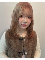 カシェル トウキョウ(Cashel Tokyo)&nbsp;ベージュ/レイヤーカット/ブリーチカラー