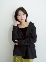 エシェル 平塚店(echelle)&nbsp;ニュアンスマッシュ/ショート/ダークブラウン/平塚