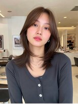 クレビア 名古屋(CreBiA)&nbsp;韓国/髪質改善/レイヤーカット/小顔/透明感/ブラウン