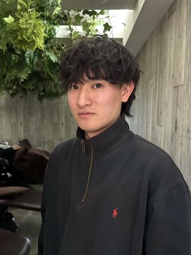 エンド 大阪梅田(&) シャドウパーマ