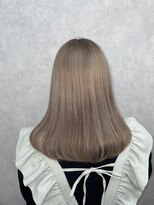 アン ブリーチ 大宮駅東口店(UN BLEACH)&nbsp;小島みいこ　ブリーチ1回～ミルクティーグレージュカラー♪