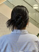 ピークアブー アヴェダ アトレ恵比寿(PEEK-A-BOO AVEDA)&nbsp;タイトヘア　お呼ばれ大人可愛いヘアセット