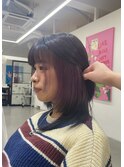 ラベンダーイヤリングカラー♪