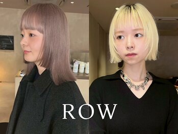 ROW　ボブレイヤーボブハイライト/メンズカットmen's cutメンズパーマ/ヘアセットの写真/「1ヶ月経ってもずっと扱いやすい」骨格と毛流れを計算し尽くした、ミリ単位の緻密な補正カット。