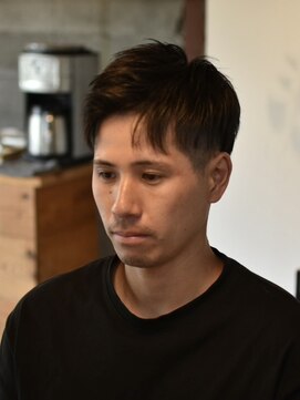 リム メンズヘア(LIM men's hair) 束感アップバング【倉敷メンズカット専門店/美容院/理容室】