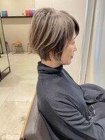 フェイバー 銀座 東銀座(FAVOR) 白髪ぼかしハイトーンショート