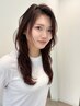 【10時割】　　韓国ヘア/レイヤーカット+透明感カラー+選べるTr　18,500円～