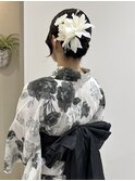 浴衣着付け/ヘアセット