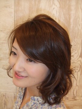 アーリッシュメイクアストーリーサウス(arlish make a story south) ツヤありふわゆるパーマ