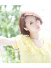 艶！！手触り！！[髪質改善/ショート/ボブ/縮毛矯正/白髪ぼかし/顔回りカット/前髪カット　平井/平井駅]