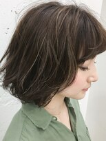 ブルーフェーセス 表参道(blue faces) 『bluefaces』グレージュ&ハイライトスタイル