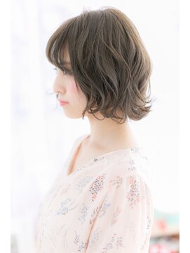 ミック ヘアアンドビューティー 大山店(miq  Hair&Beauty) 透明感抜群！フェミニンボブ