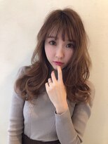 ヘアー アンド ビューティー ザ エフ 西尾店(Hair Beauty the F)&nbsp;【the F 】ゆるふわスタイル×クリームベージュ