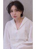 【Stylist AI HONDA】リラックス感あるラフショート
