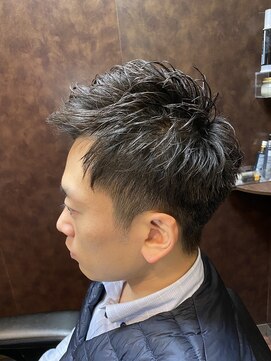 ヒロギンザ 新橋日比谷口店(HIRO GINZA) 2ブロアップバングショート　新橋/内幸町/日比谷/理容室