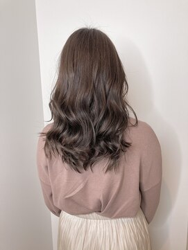 ナンバー(number+) 20代30代40代ブリーチなしオリーブグレージュくびれ