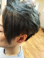 ヘアーサロン リーベ 東久留米店(Hair Salon Liebe)&nbsp;前下がりツーブロ