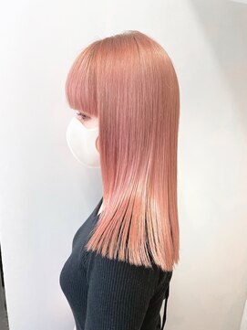 トゥ(to) 【オレンジ】ピンクグラデーション,アッシュピンク06120038