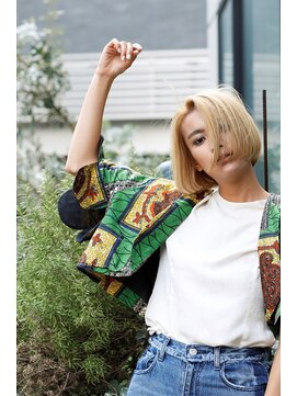 リブロ 三軒茶屋(LIBRO) カジュアル系×ワンレンショート