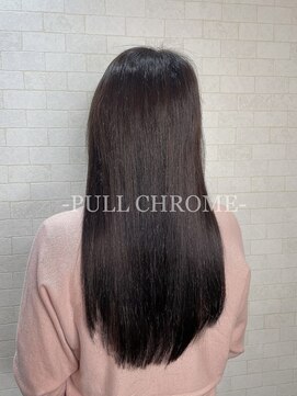 プルクローム(PULL CHROME) 【PULL EXTE】自然なエクステ/馴染むエクステ/エクステ自然