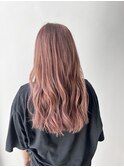 ハイトーン/ピンクベージュ[表参道/ブリーチ/ハイライト]Mai
