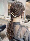 オススメ！大人お呼ばれアレンジ【銀座ヘアセット】