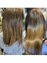 アローズ 玉名店(arose)&nbsp;２０～40代　梅雨対策　髪質改善　艶感ナチュラルエアストレート