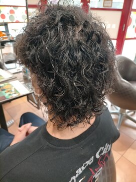 ヘアーズ ベリー 川西店(hairs BERRY) スパイラル×ウルフ