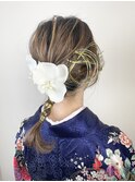 卒業式袴ヘア　和装ヘアセット