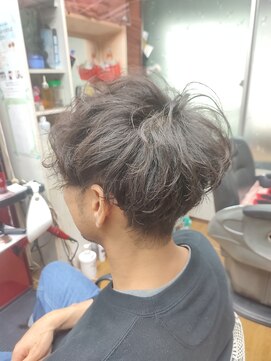 マリー パーマを活かした調整カット！