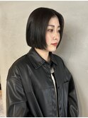 黒髪ボブ