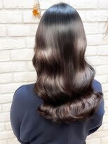 アース 日吉店(HAIR&MAKE EARTH) 20代30代40代アッシュカラー艶感ミルクチョコレートうる艶髪