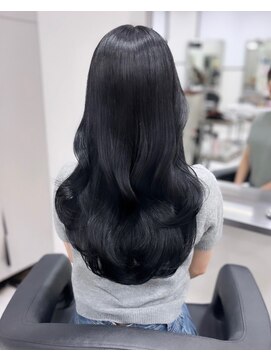 ベレーザシェルト(Beleza scelto) 6724髪質改善グレージュカラーレイヤーロング韓国ワンホンヘア