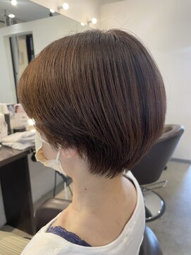 エファッセ(efface) ハンサムショート×メンズライク×ナチュラルカラー×ブラウン