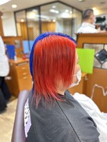 ピュア ポイント 和光店(PURE POINT) バイカラー/カラーミューズ/赤髪/青髪