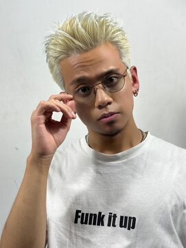 プレミアムバーバー 表参道店(PREMIUM BARBER produce by HIRO GINZA) スパイキーショート