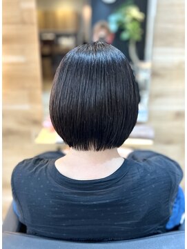 アグ ヘアー ミロ 本厚木店(Agu hair milo) 縮毛矯正×丸みボブ◎本厚木