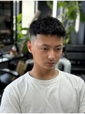 Textured fringe スキンフェード 枚方 南楠葉