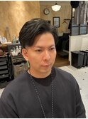 【LUDLOW BLUNT】ツーブロックハンサムショート 七三分け