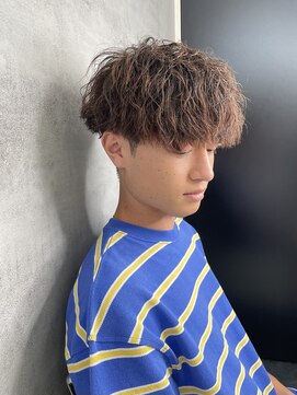 ネクスト 静岡店(NEXT) MEN'S HAIR カルマパーマ ダークアッシュ ニュアンスパーマ