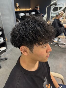 バース 河原町店(BIRTH) ツイストスパイラルパーマツイストパーマメンズマッシュパーマ