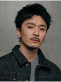 スパイキーショートビジネスショートフェードツイストスパイラル
