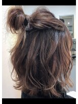 アニスミュゼ(anis musee)&nbsp;簡単こなれハーフアップ