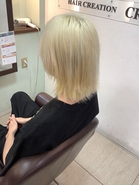 ヘアークリエイション クラフト(HAIRCREATION CRAFT) メンズカット ブロンドカラー