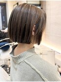 本八幡×ミニボブ×透明感カラー