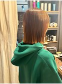 切りっぱなしボブ