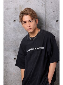 ミエル ヘア 新宿(miel hair) ハイトーンブリーチカラー/ミルクティーベージュ