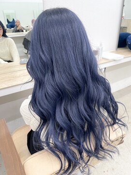 ニュート(Neut ) ネイビーブルー/ハイトーンカラー/ケアブリーチ/名古屋